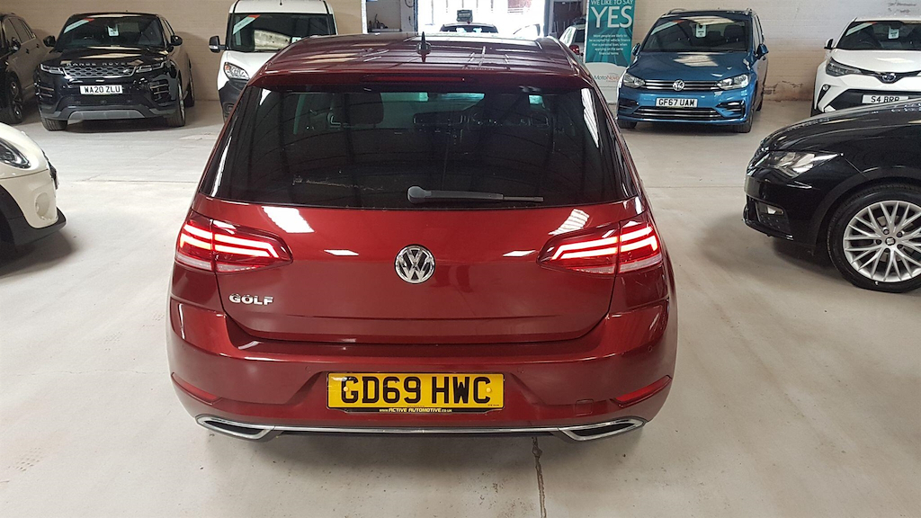 Volkswagen Golf 1.5 Tsi Evo Gt Edition Euro 6 Ss GD69HWC Red #5