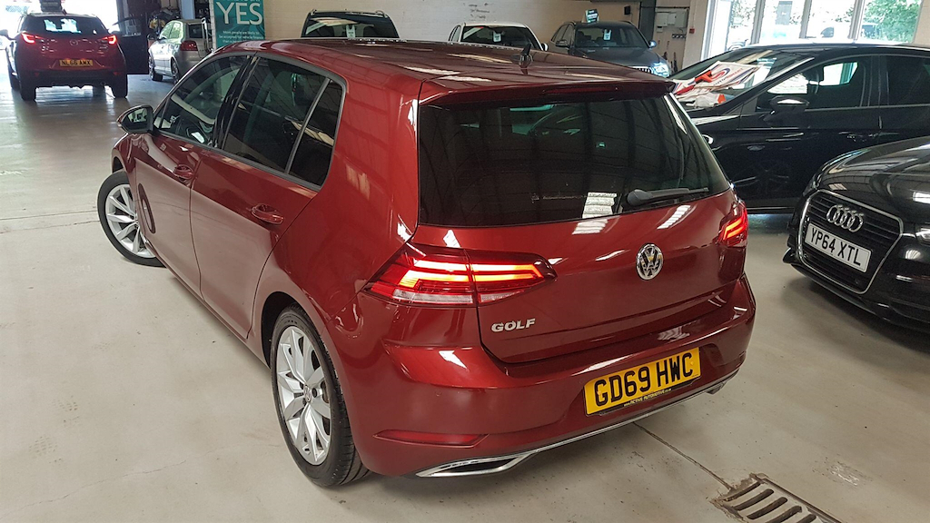 Volkswagen Golf 1.5 Tsi Evo Gt Edition Euro 6 Ss GD69HWC Red #6