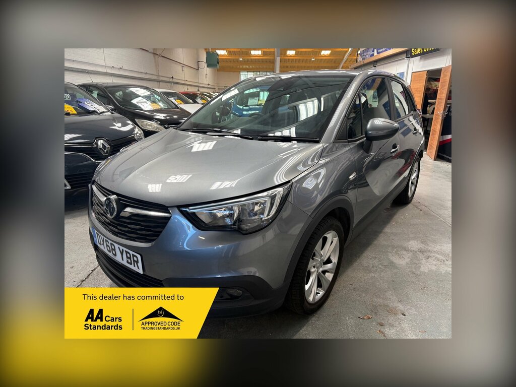 Vauxhall Crossland X 1.2 Se Suv Euro 6 83 Ps Grey