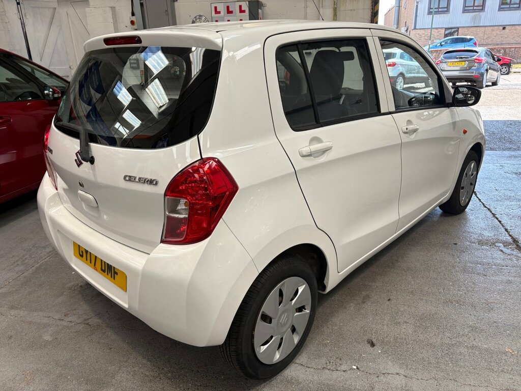 Suzuki Celerio 1.0 Sz2 Hatchback Euro 6 68 Ps GY17DMF White #4