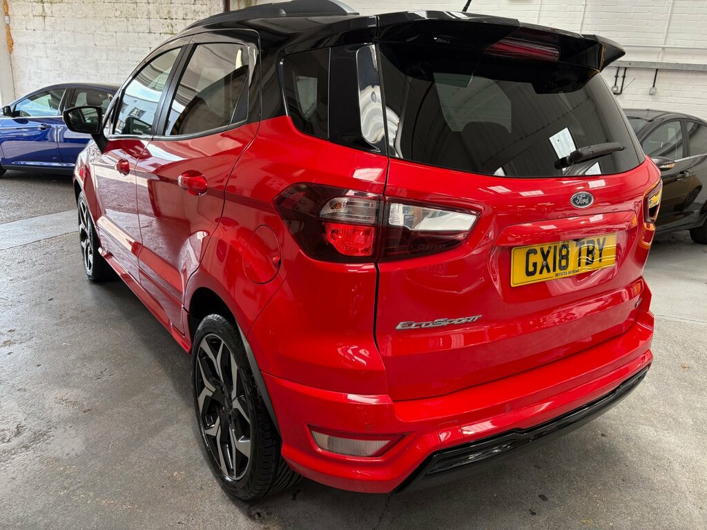 Ford Ecosport 1.0T Ecoboost St-line Suv Euro 6 GX18TBY Red #3