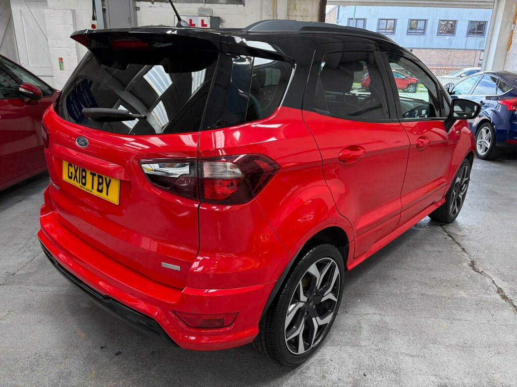 Ford Ecosport 1.0T Ecoboost St-line Suv Euro 6 GX18TBY Red #5