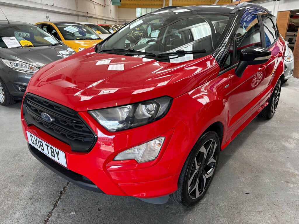 Ford Ecosport 1.0T Ecoboost St-line Suv Euro 6 Red