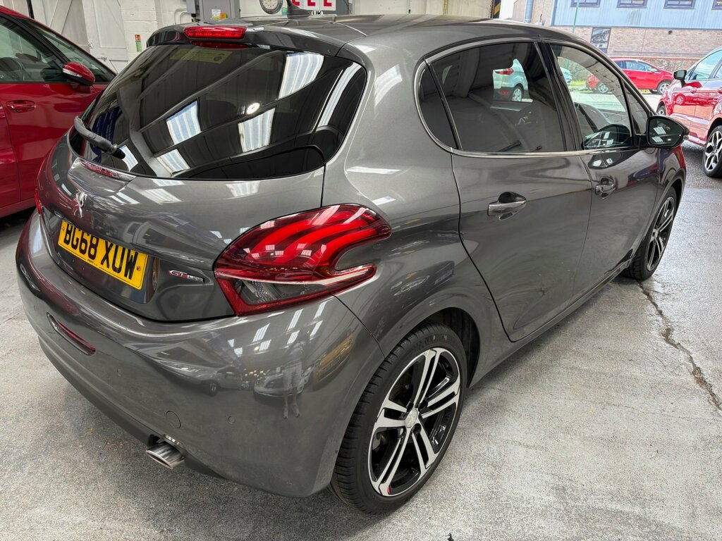 Peugeot 208 1.2 Puretech Gpf Gt Line Hatchback Manu BG68XUW Grey #6