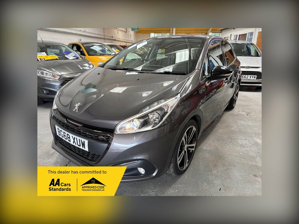 Peugeot 208 1.2 Puretech Gpf Gt Line Hatchback Manu Grey