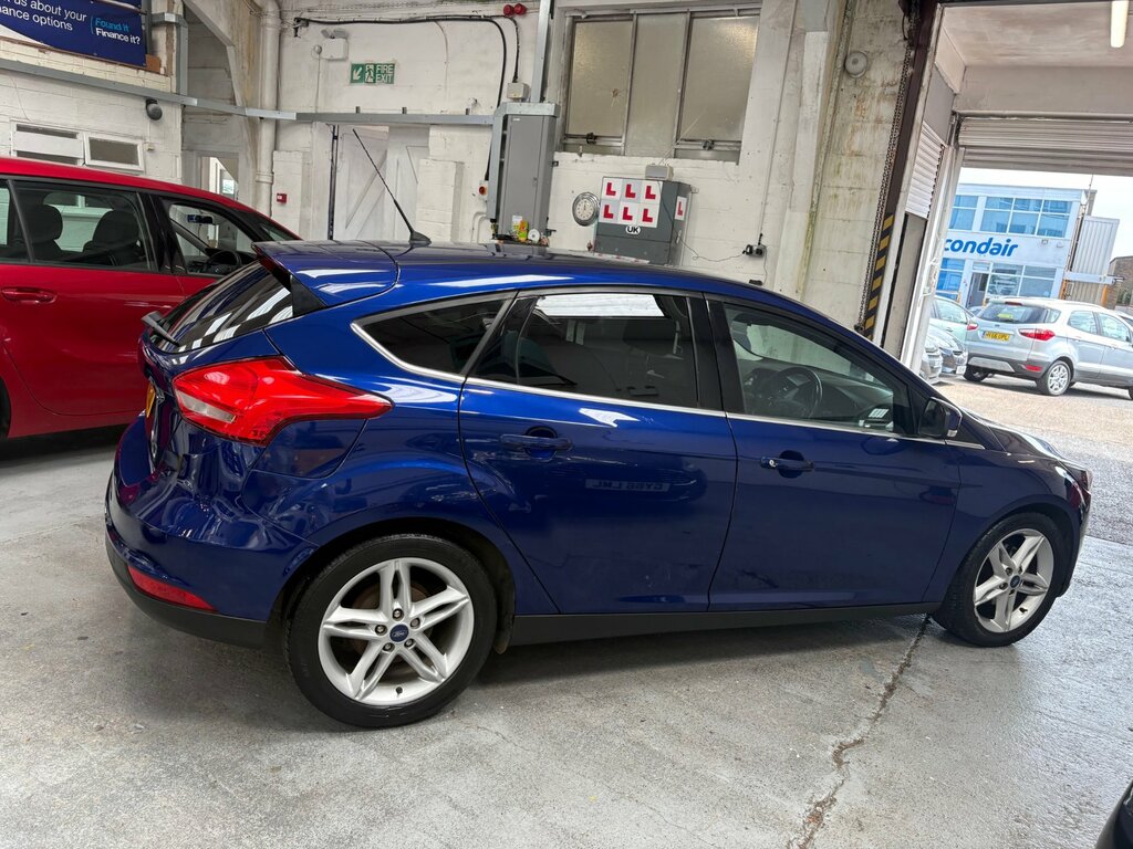 Ford Focus 1.5 Tdci Zetec Hatchback Euro 6 DP66TJZ Blue #6