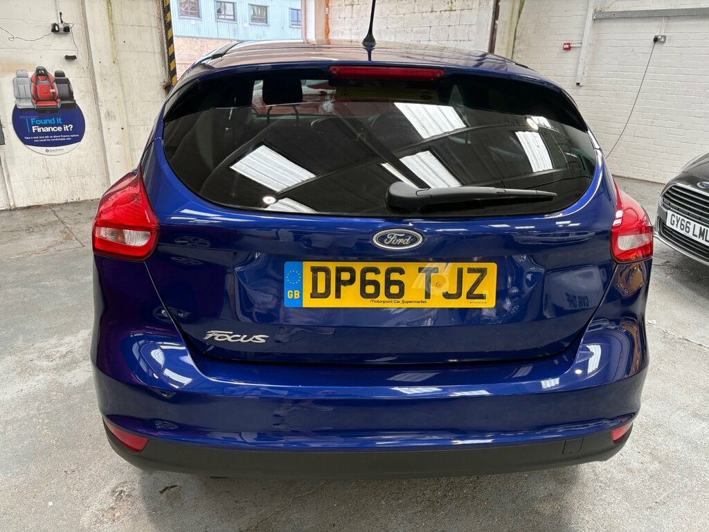 Ford Focus 1.5 Tdci Zetec Hatchback Euro 6 DP66TJZ Blue #4