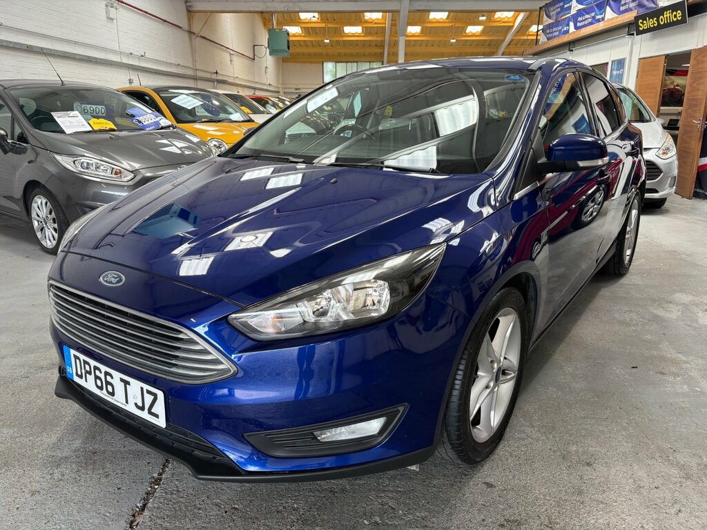 Ford Focus 1.5 Tdci Zetec Hatchback Euro 6 Blue