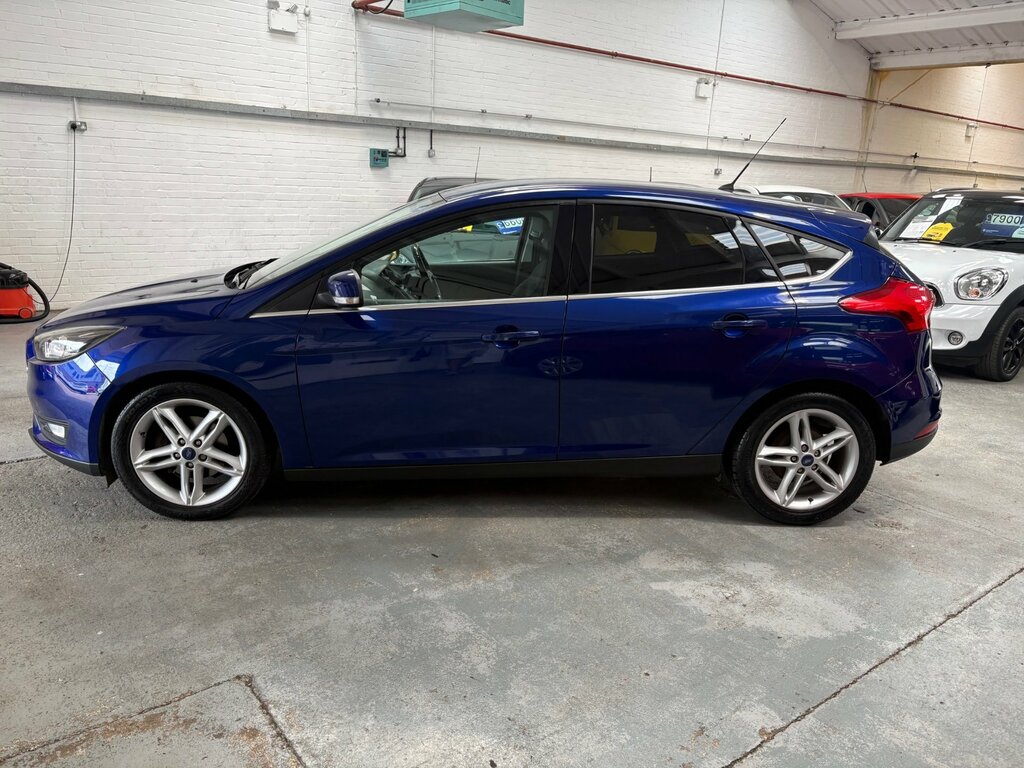 Ford Focus 1.5 Tdci Zetec Hatchback Euro 6 DP66TJZ Blue #2