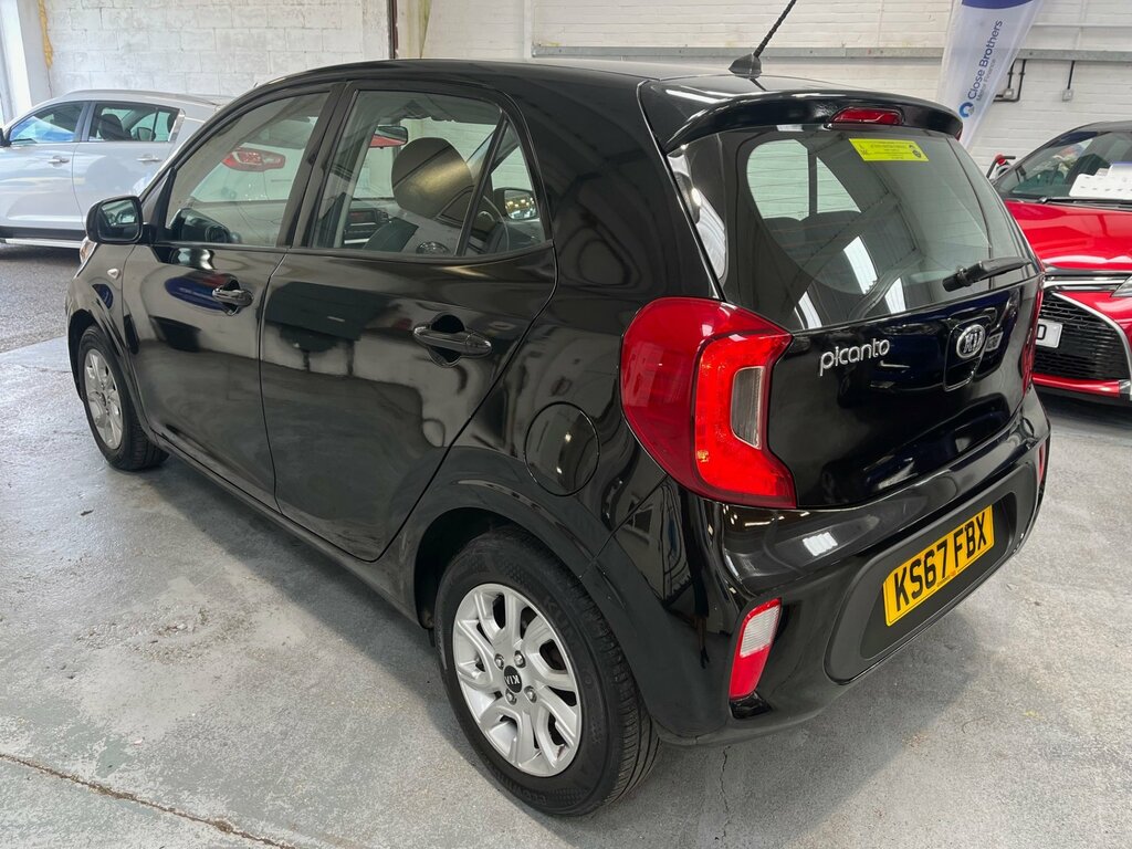 Kia Picanto 1.25 2 Hatchback Euro 6 83 Bhp KS67FBX Black #3