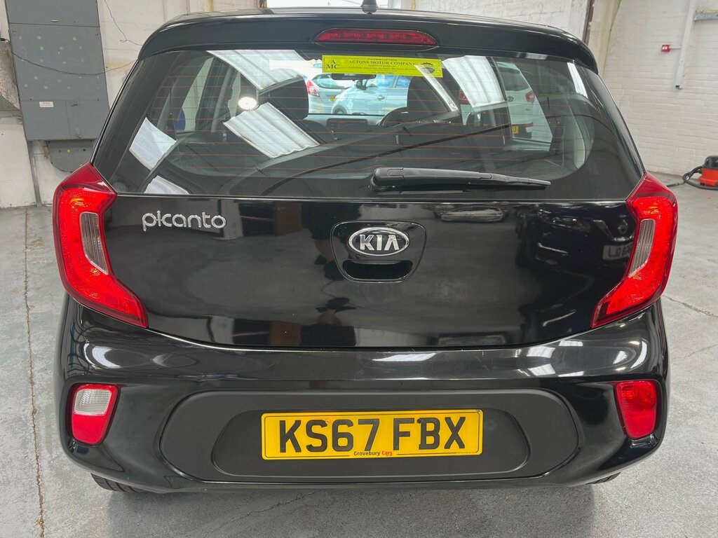 Kia Picanto 1.25 2 Hatchback Euro 6 83 Bhp KS67FBX Black #4