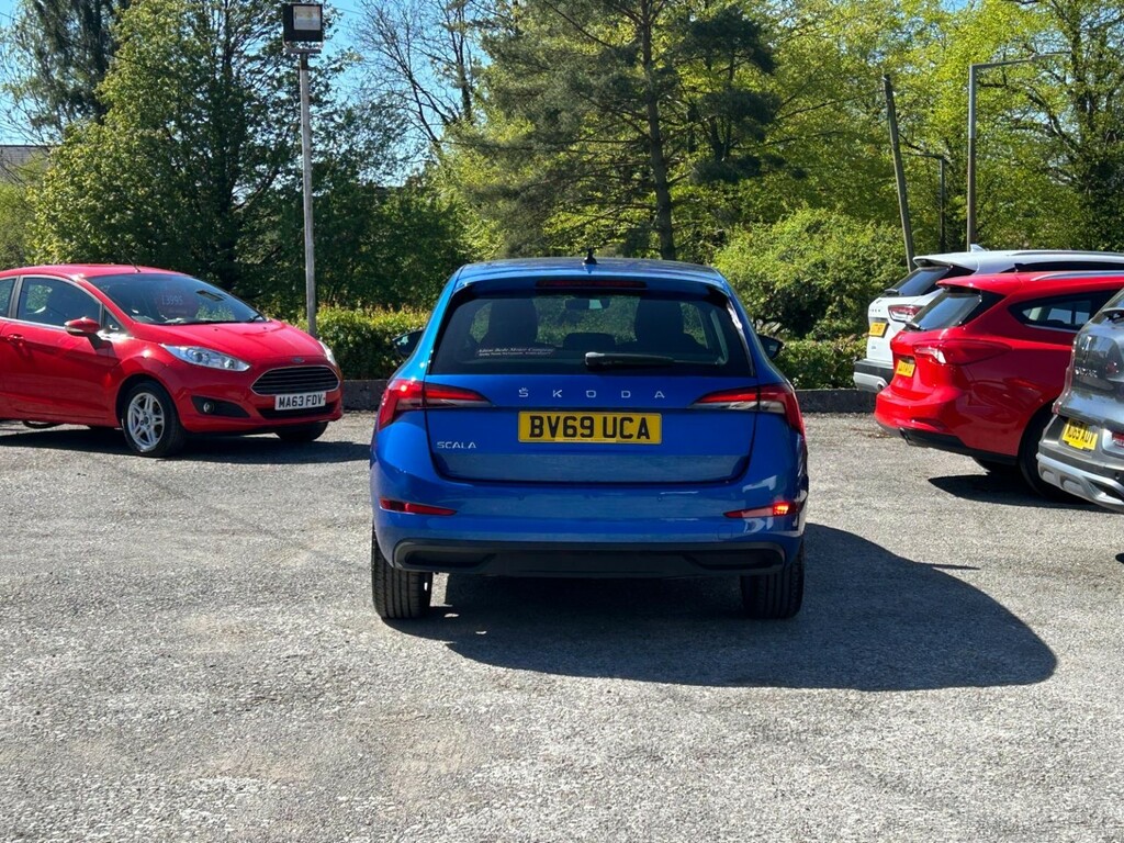 Skoda Scala 1.0 Tsi Se L BV69UCA Blue #4
