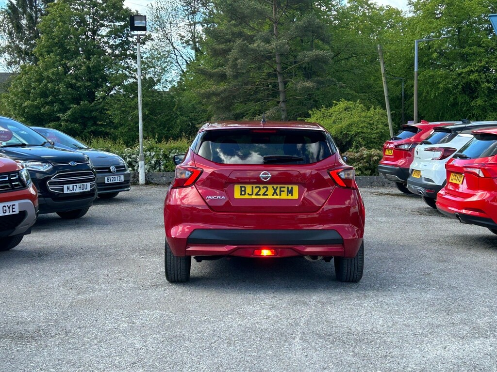 Nissan Micra 1.0 Ig-t Tekna Red