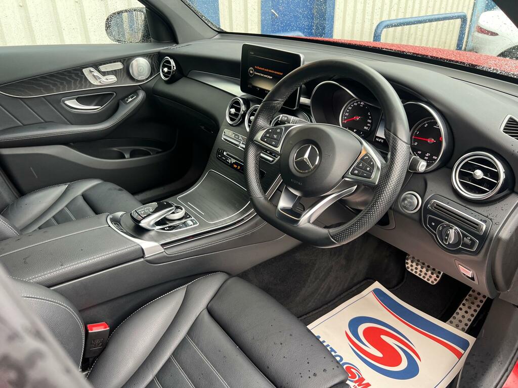 Mercedes-Benz GLC Class 3.0 Glc350d V6 Amg Line Premium Plus Coupe G-tro Red #2