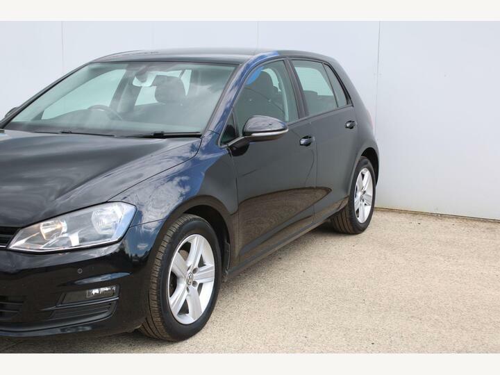 Volkswagen Golf 1.6 Tdi Bluemotion Tech Match Euro 5 Ss KJ15DPZ Black #4
