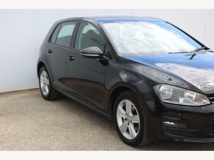 Volkswagen Golf 1.6 Tdi Bluemotion Tech Match Euro 5 Ss KJ15DPZ Black #2