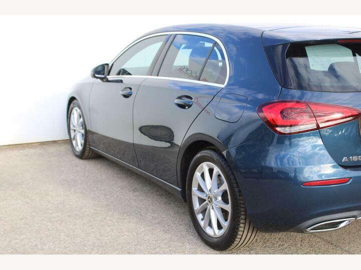 Mercedes-Benz A Class 1.5 A180d Sport 7G-dct Euro 6 Ss KF19FHD Blue #6
