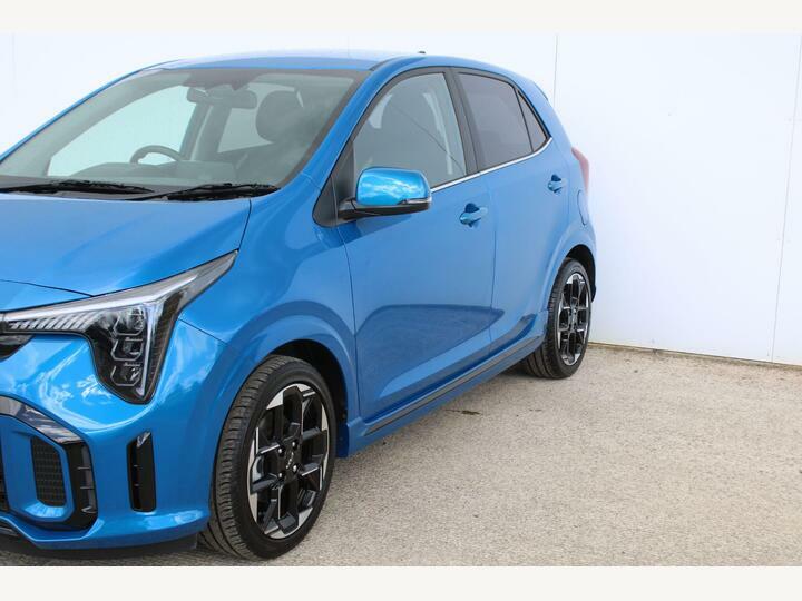 Kia Picanto 1.0 Gt-line Euro 6 Ss YA24PFF Blue #4