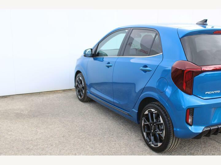 Kia Picanto 1.0 Gt-line Euro 6 Ss YA24PFF Blue #6