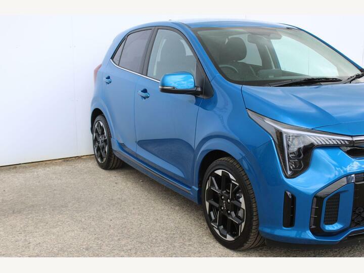 Kia Picanto 1.0 Gt-line Euro 6 Ss YA24PFF Blue #2