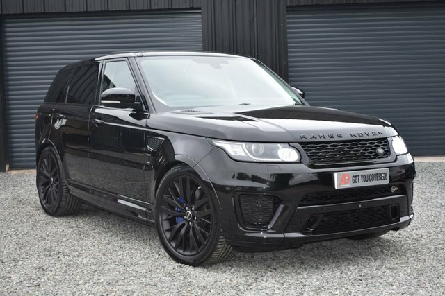 Land Rover Range Rover Sport V8 Svr Suv Black