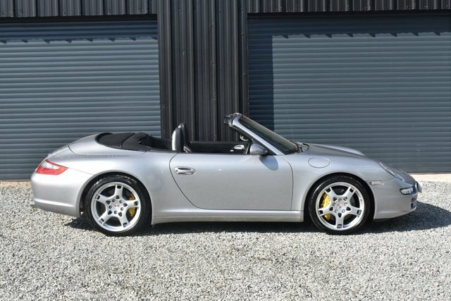 Porsche 911 997 Carrera 4S Cabriolet Silver #2