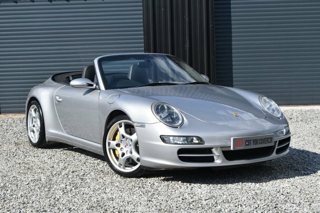 Porsche 911 997 Carrera 4S Cabriolet Silver