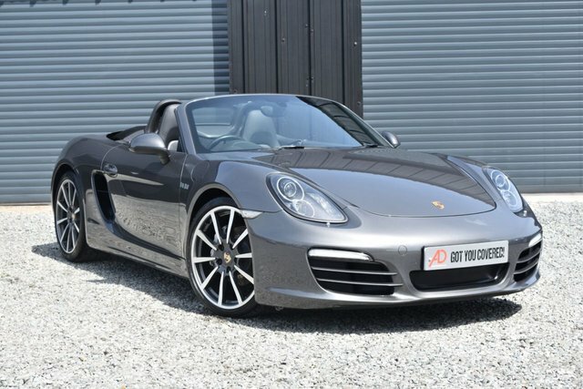 Porsche Boxster 981 Convertible Grey