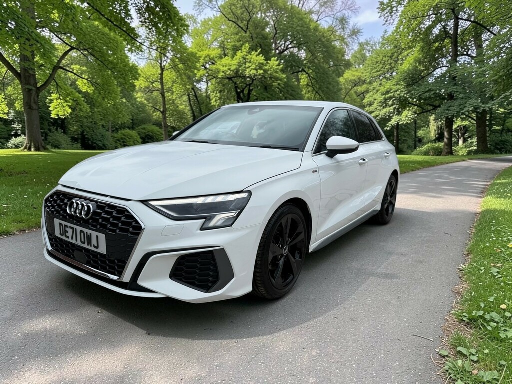 Audi A3 Hatchback 1.5 Tfsi 35 S Line 2021 White #5