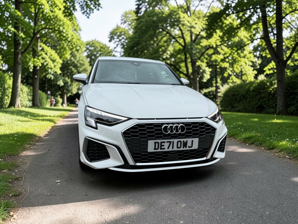 Audi A3 Hatchback 1.5 Tfsi 35 S Line 2021 White #3