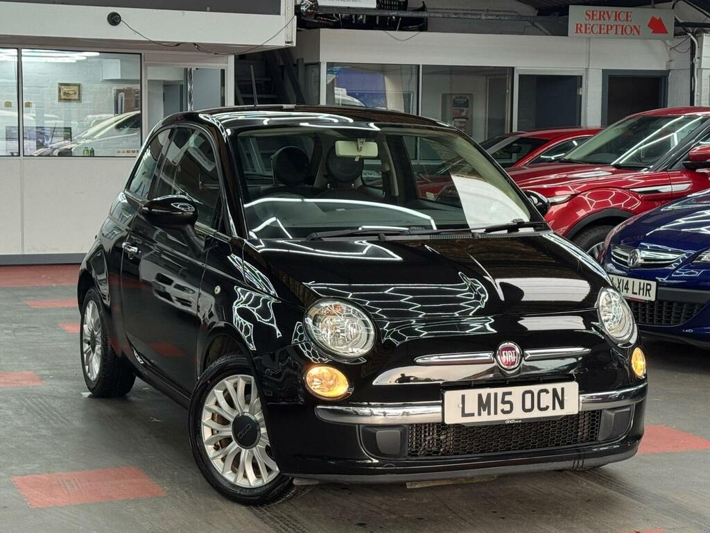 Fiat 500 0.9 Twinair Lounge Euro 6 Ss Black