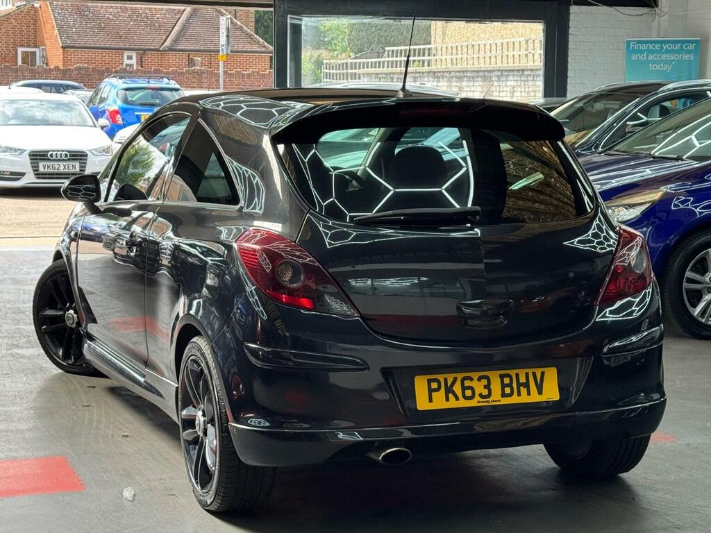 Vauxhall Corsa Hatchback 1.4T 16V Black Edition Euro 5 Ss PK63BHV Black #5