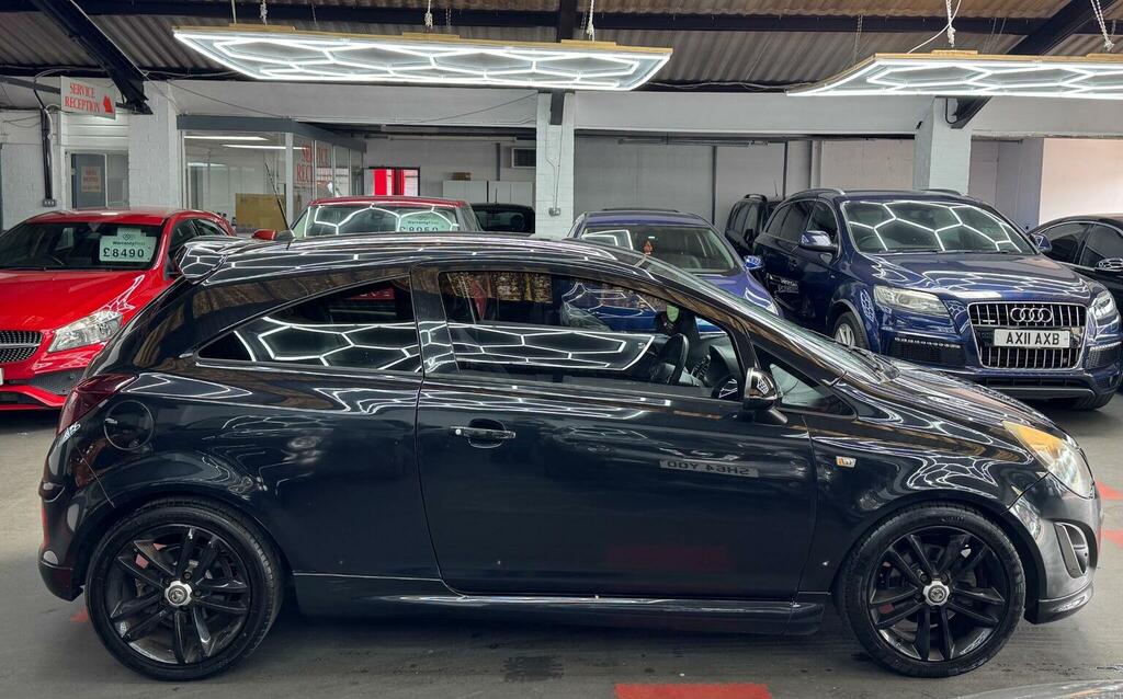 Vauxhall Corsa Hatchback 1.4T 16V Black Edition Euro 5 Ss PK63BHV Black #4