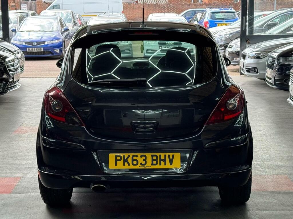 Vauxhall Corsa Hatchback 1.4T 16V Black Edition Euro 5 Ss PK63BHV Black #6