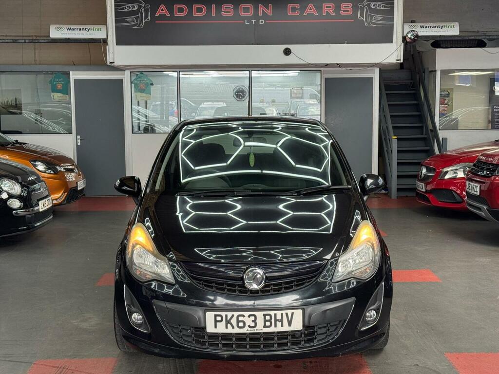 Vauxhall Corsa Hatchback 1.4T 16V Black Edition Euro 5 Ss PK63BHV Black #2