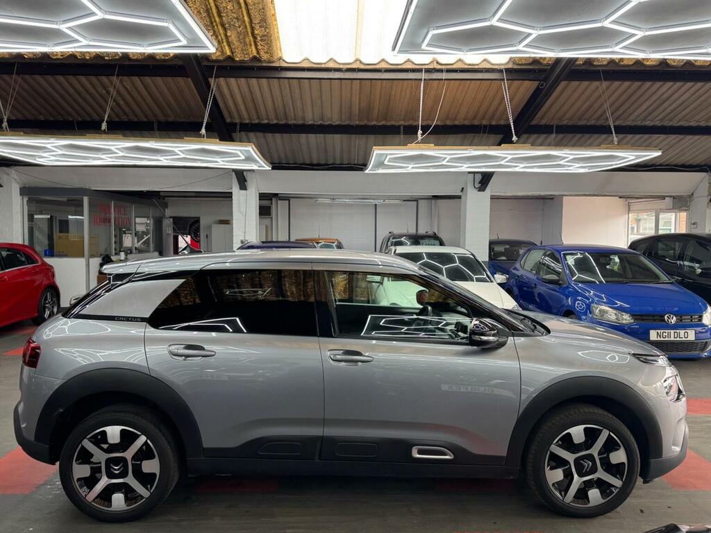 Citroen C4 Cactus Hatchback 1.2 Puretech Gpf Flair Euro 6 Ss MY65VON Grey #4