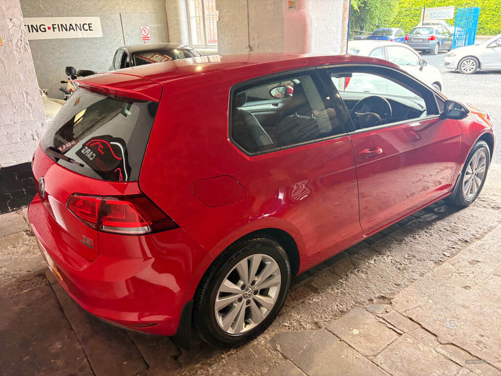Volkswagen Golf 1.4 Tsi Se GRZ3125 Red #6