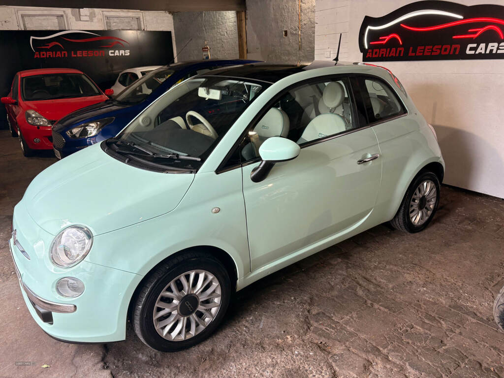 Fiat 500 1.2 Lounge Start Stop Green