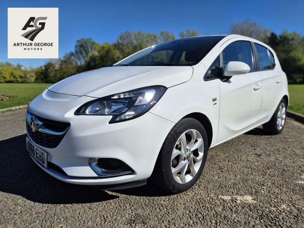 Vauxhall Corsa 1.4I Ecoflex Sri Hatchback Euro DU66EUD White #2