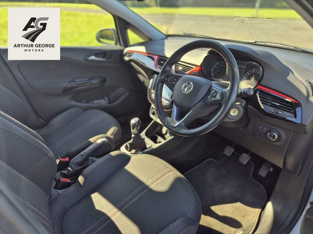 Vauxhall Corsa 1.4I Ecoflex Sri Hatchback Euro DU66EUD White #6