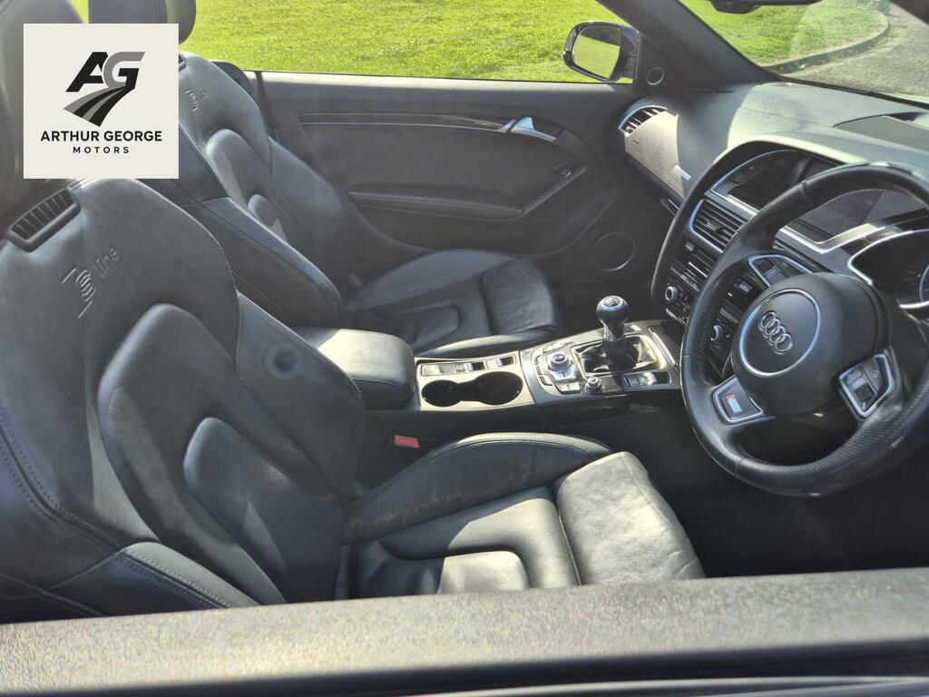 Audi A5 2.0 Tdi S Line Special Edition Plus Convertible LS16USW White #6