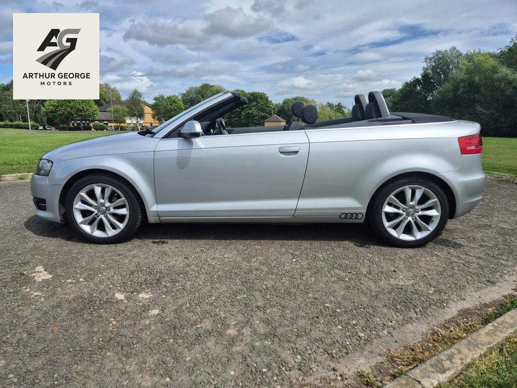 Audi A3 Cabriolet 1.6 Tdi Sport Convertible Euro 5 Silver #5