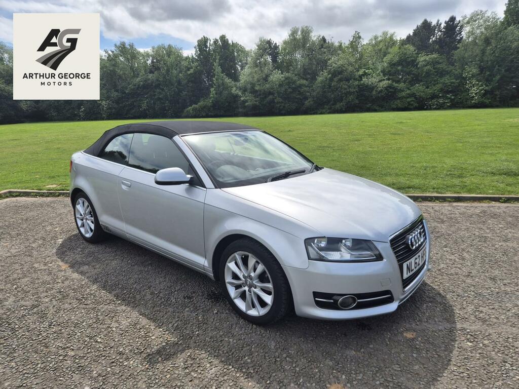 Audi A3 Cabriolet 1.6 Tdi Sport Convertible Euro 5 Silver #4