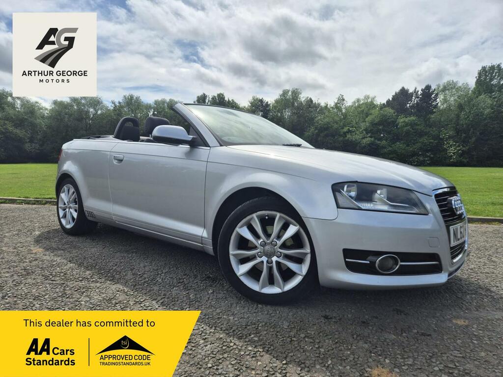 Audi A3 Cabriolet 1.6 Tdi Sport Convertible Euro 5 Silver