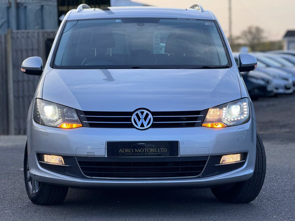 Volkswagen Sharan Mpv Silver #2