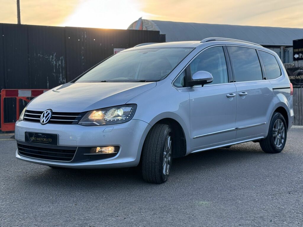 Volkswagen Sharan Mpv Silver #3