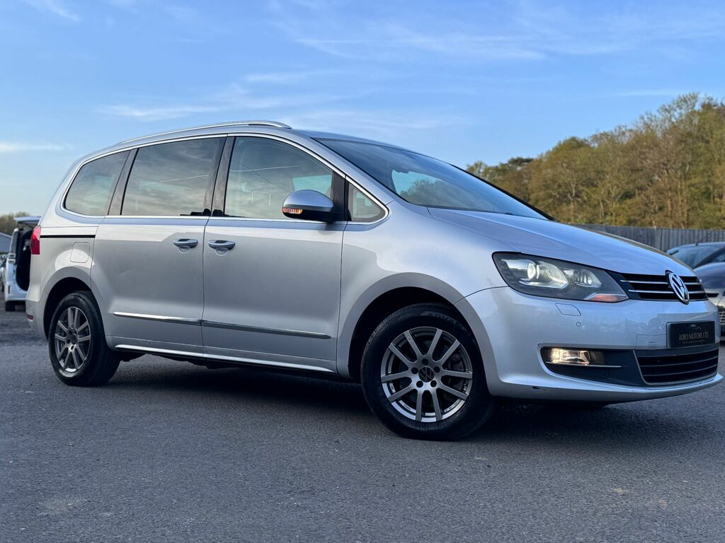 Volkswagen Sharan Mpv Silver #4