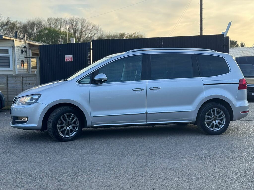 Volkswagen Sharan Mpv Silver #6