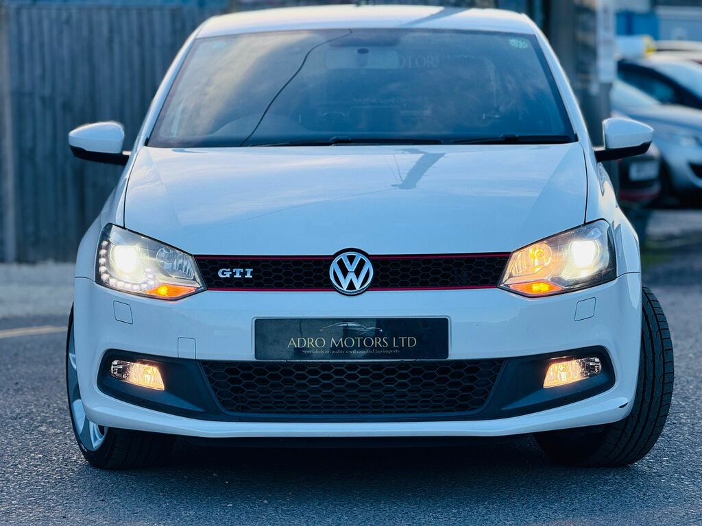 Volkswagen Polo Hatchback White #2