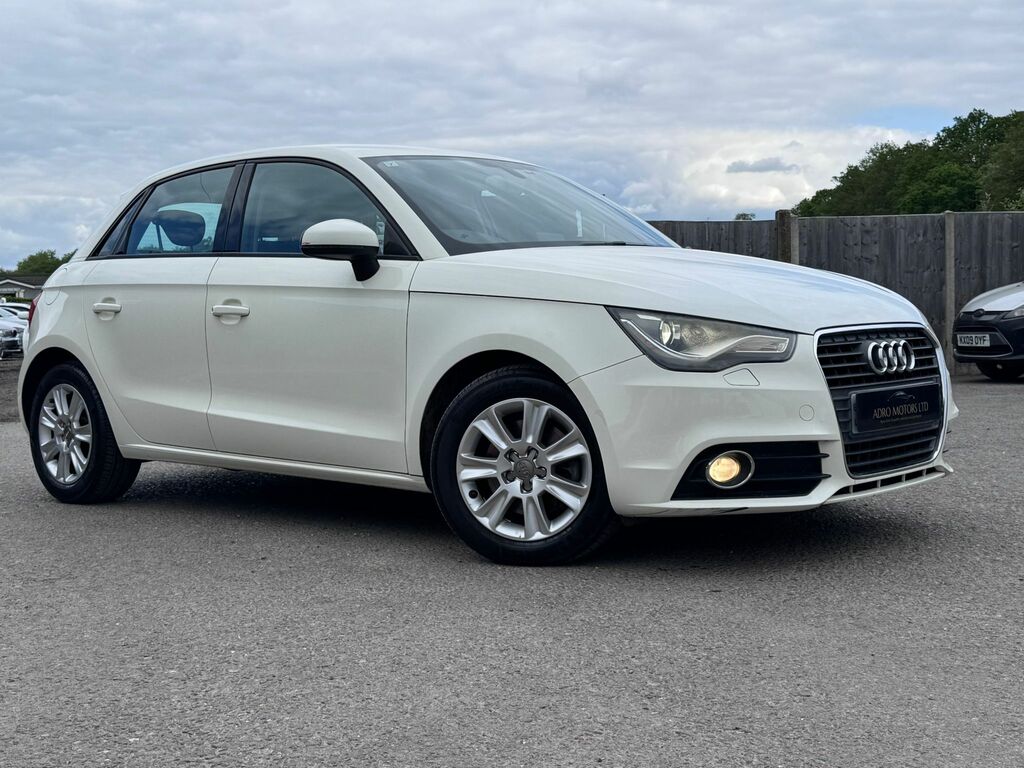 Audi A1 Hatchback White #2